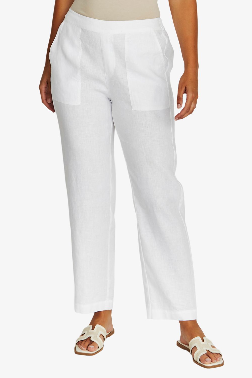 Jump - 7/8 Core Pant / White 616J7099A