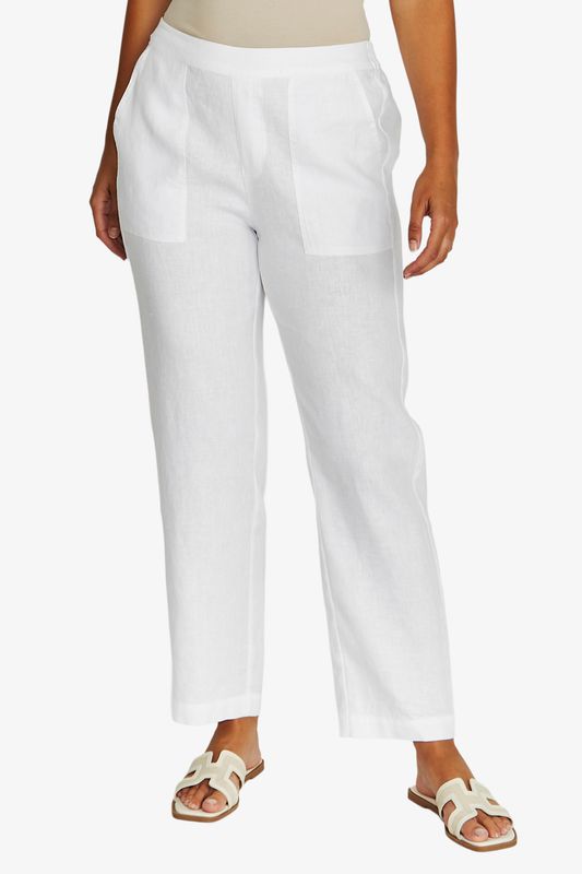 Jump - 7/8 Core Pant / White 616J7099A