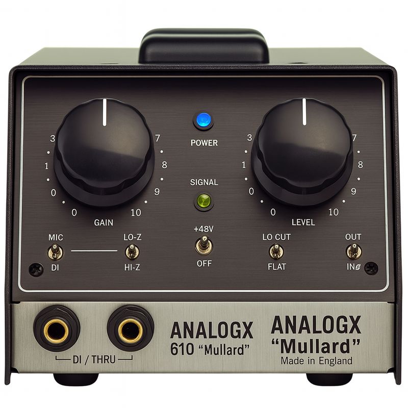 American 610 (RARE) NOS Mullard Tube Preamp Emulations  (GENESIS)