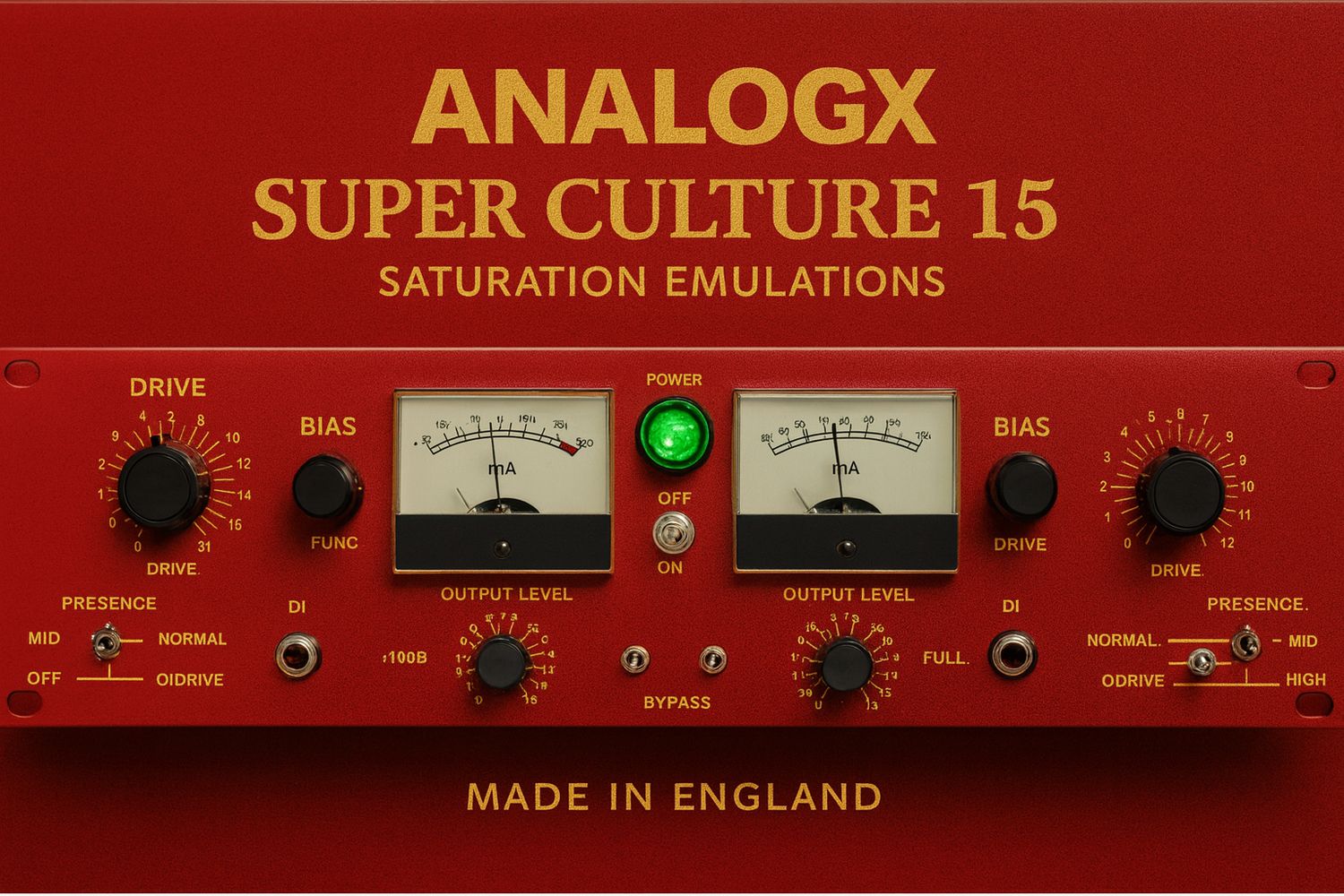 Super Culture 15 Tube Saturation Emulations (GENESIS)