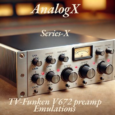 TV-Funken V672 Vintage Preamp Emulations (GENESIS SX) TV-Funken V672 Vintage Preamp Emulations (GENESIS SX)