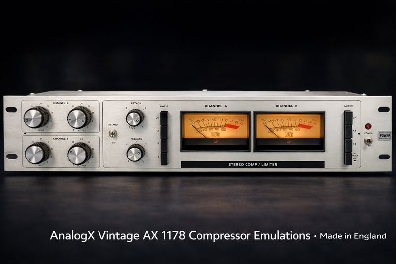 Vintage AX 1178 Compressor Emulations (GENESIS)