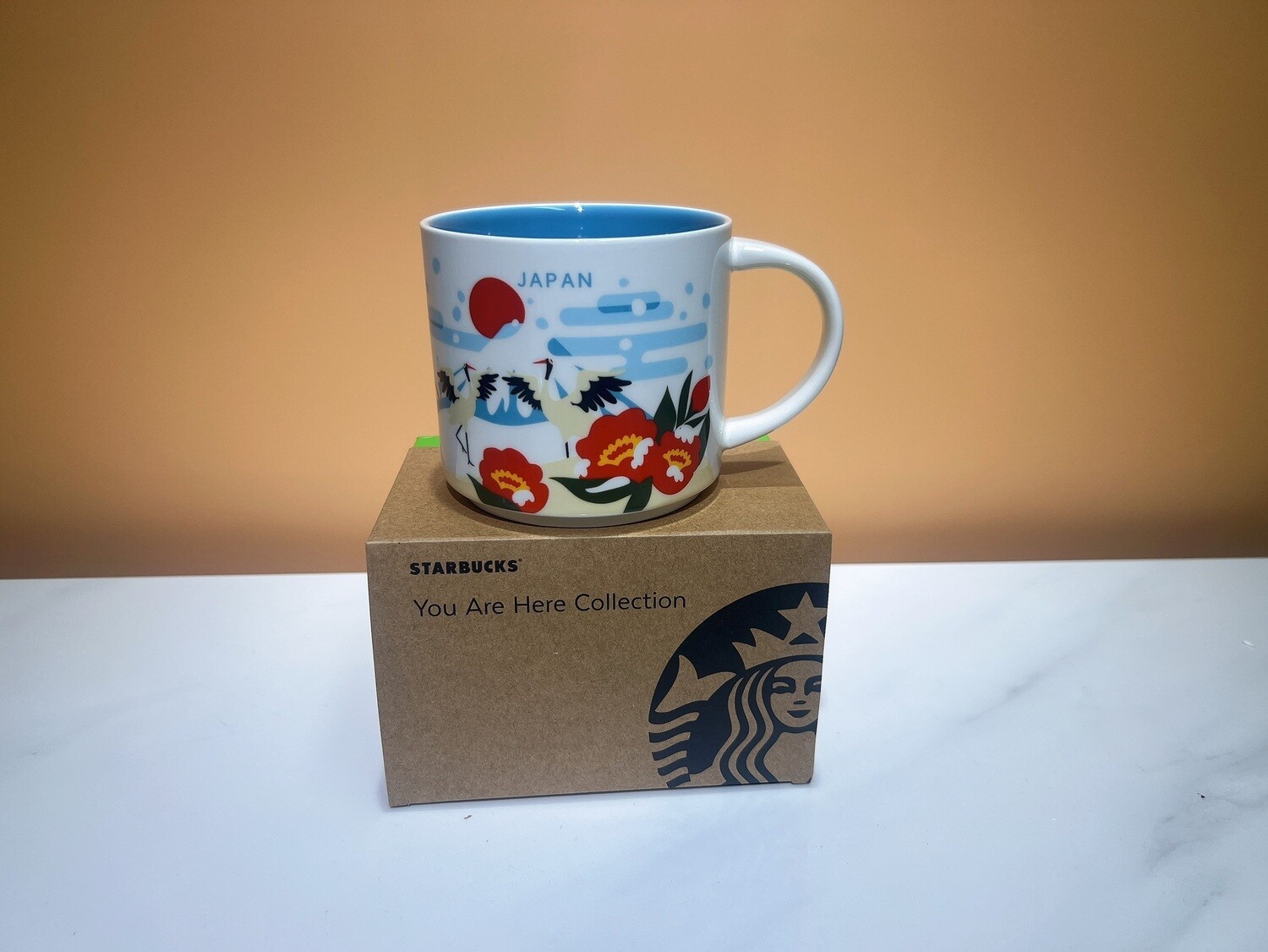 Starbucks Japan Fujimountain and four seasons coffee mug 414ml and 59ml