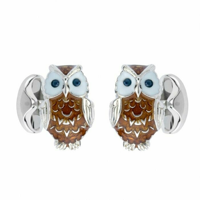 "WHAT A HOOT" CUFFLINKS