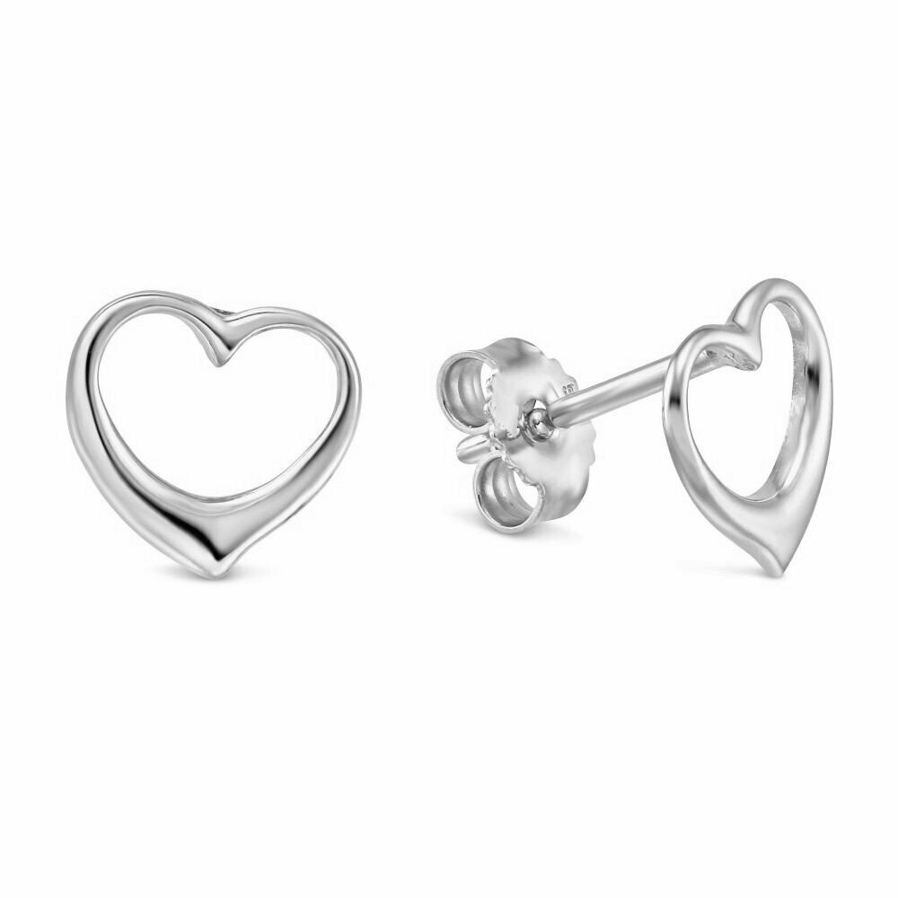 OPEN HEART EARRINGS