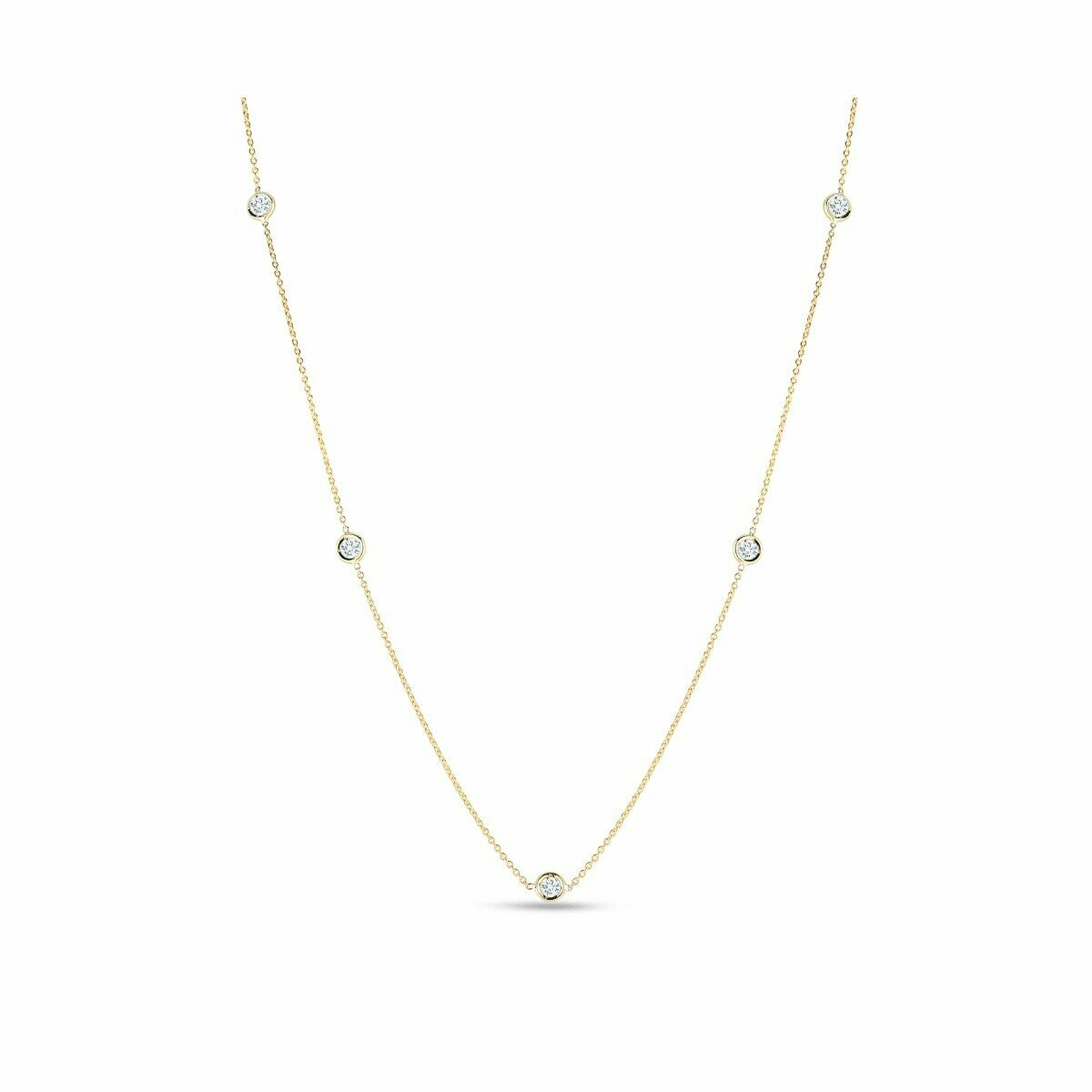 DIAMONDS BY THE YARD NECKLACE