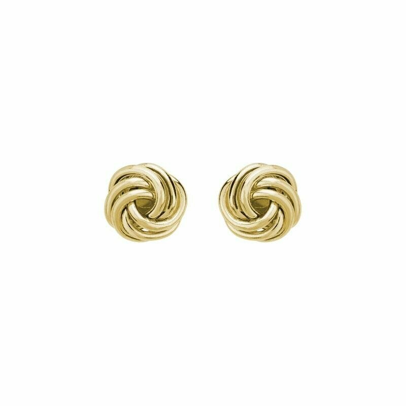 KNOTTED STUDS EARRINGS