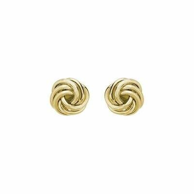 KNOTTED STUDS EARRINGS