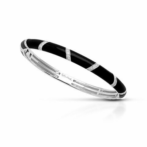 "GLISSANDO" BLACK BANGLE