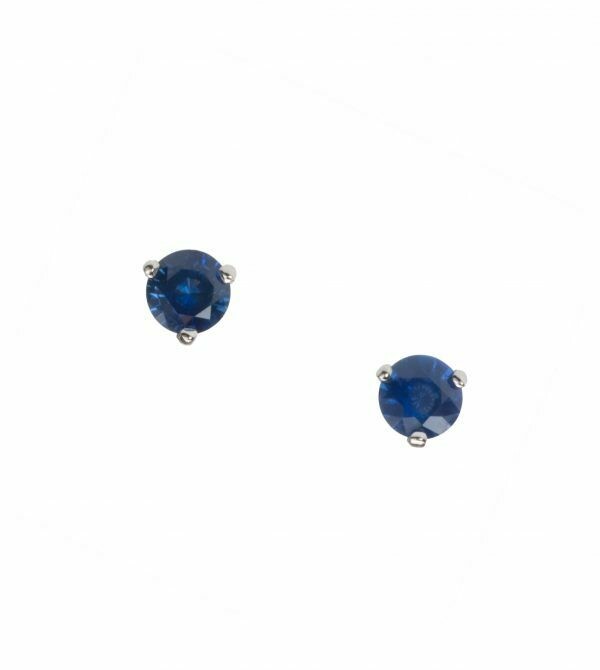 SAPPHIRE STUD EARRINGS