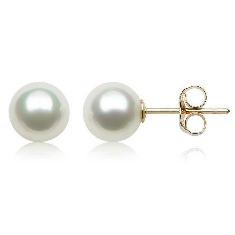 PEARL STUDS (6MM)