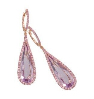 STUNNING AMETHYST EARRINGS