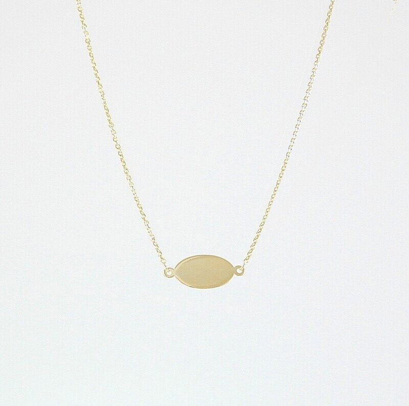 ENGRAVABLE TAG NECKLACE