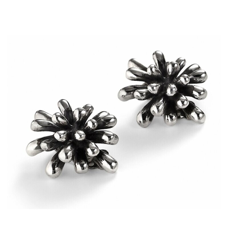 SILVER FIREWORKS EARRINGS