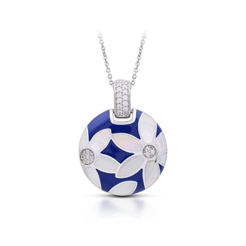 "MOONFLOWER" BLUE PENDANT