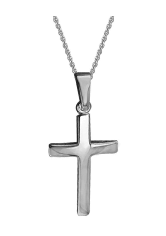 PLAIN SILVER CROSS