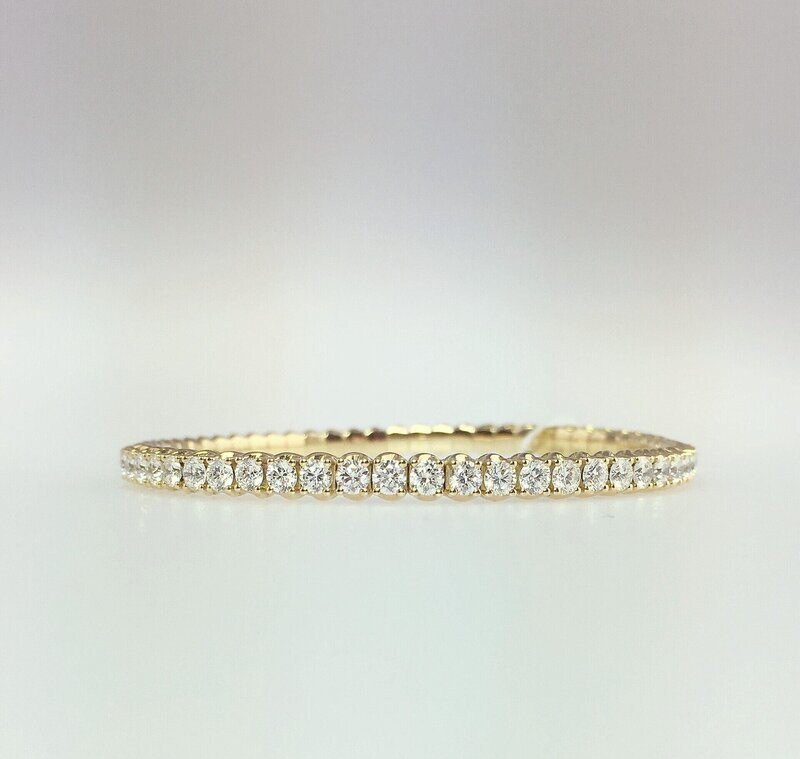 EXPANDABLE DIAMOND TENNIS BRACELET