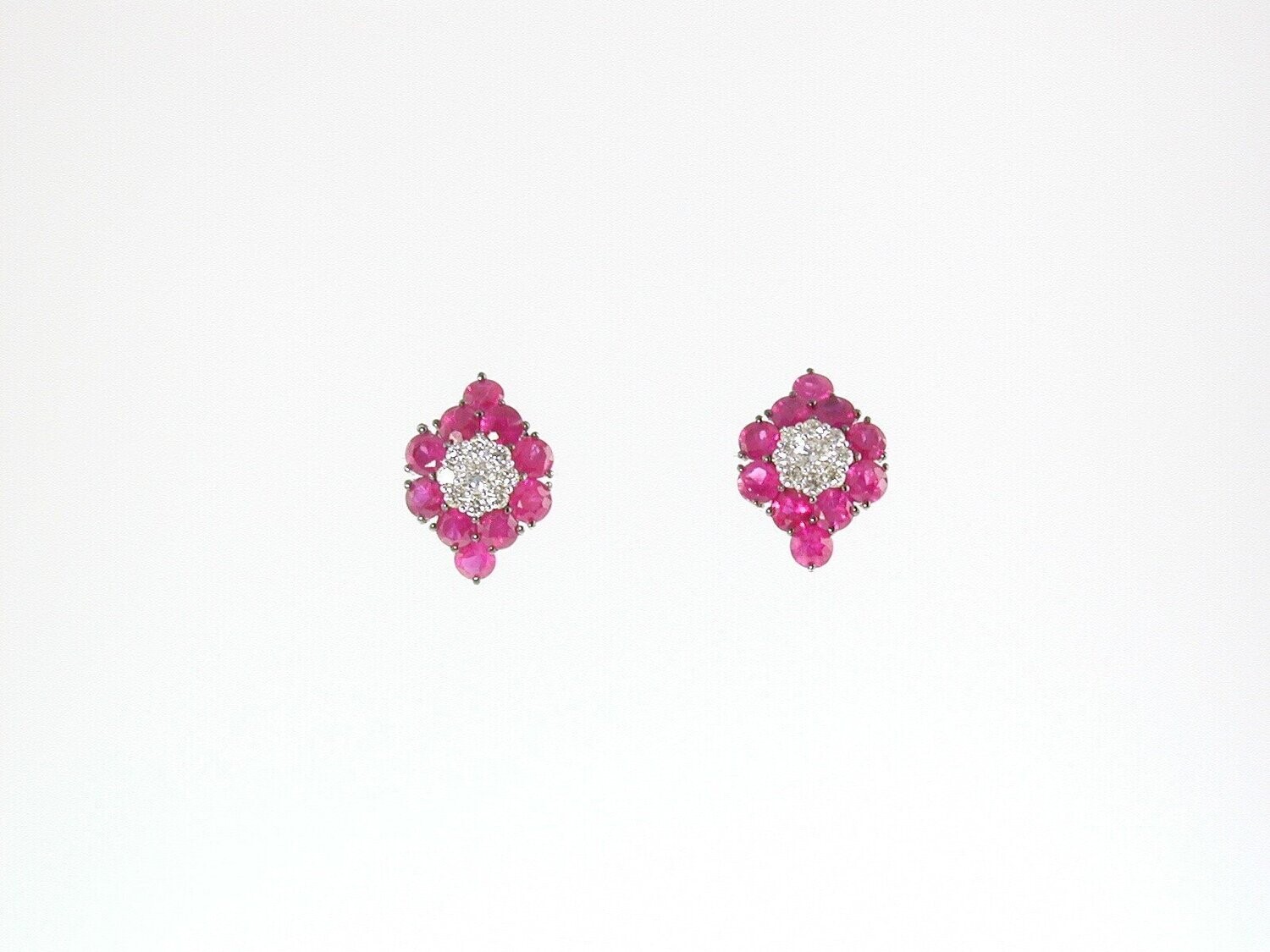 RUBY AND DIAMOND EARRINGS