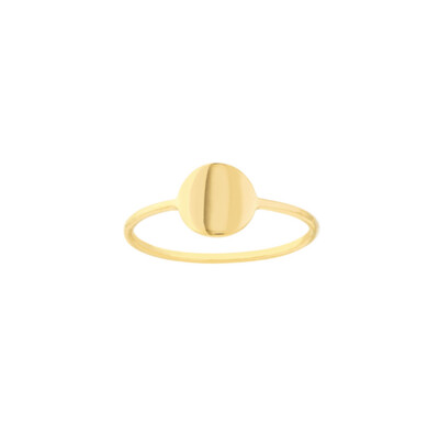 DAINTY DISC RING