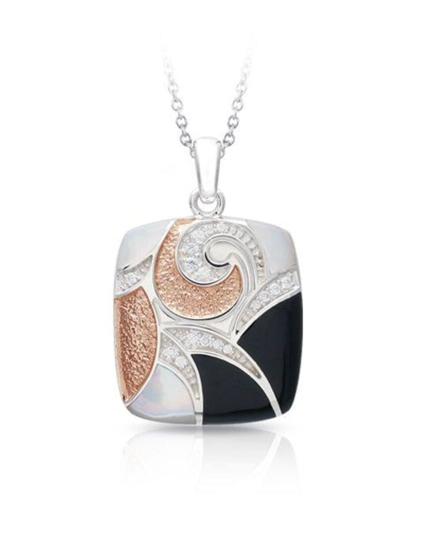 "MOON RIVER" MOTHER OF PEARL PENDANT