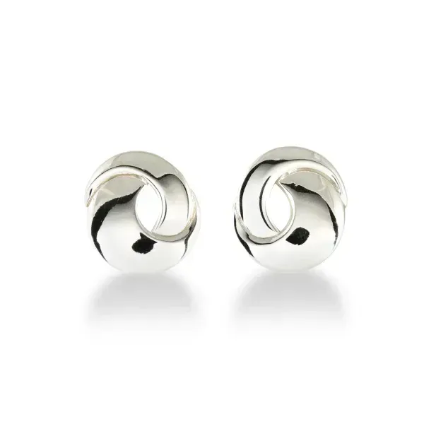 CIRCULAR CRESCENT EARRINGS