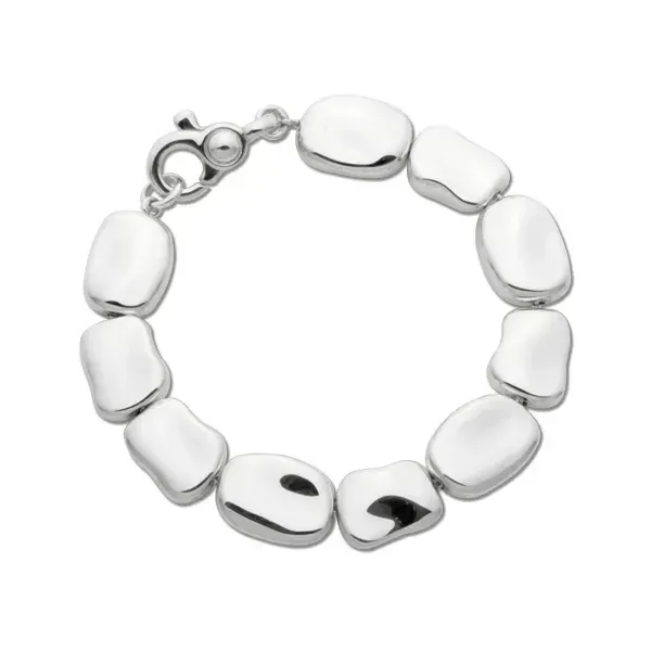 SILVER RIVERSTONE BRACELET