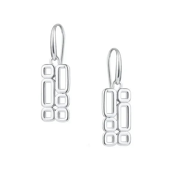 MODERN OPEN EARRINGS