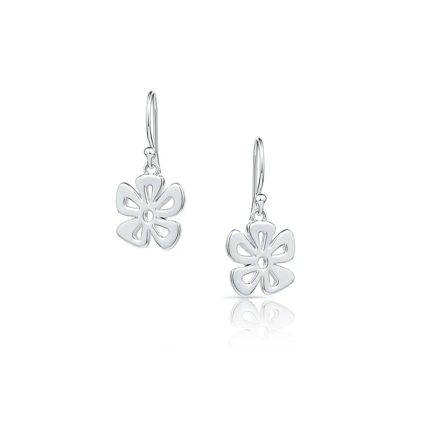 "TIKI FLOWER" DROP EARRINGS
