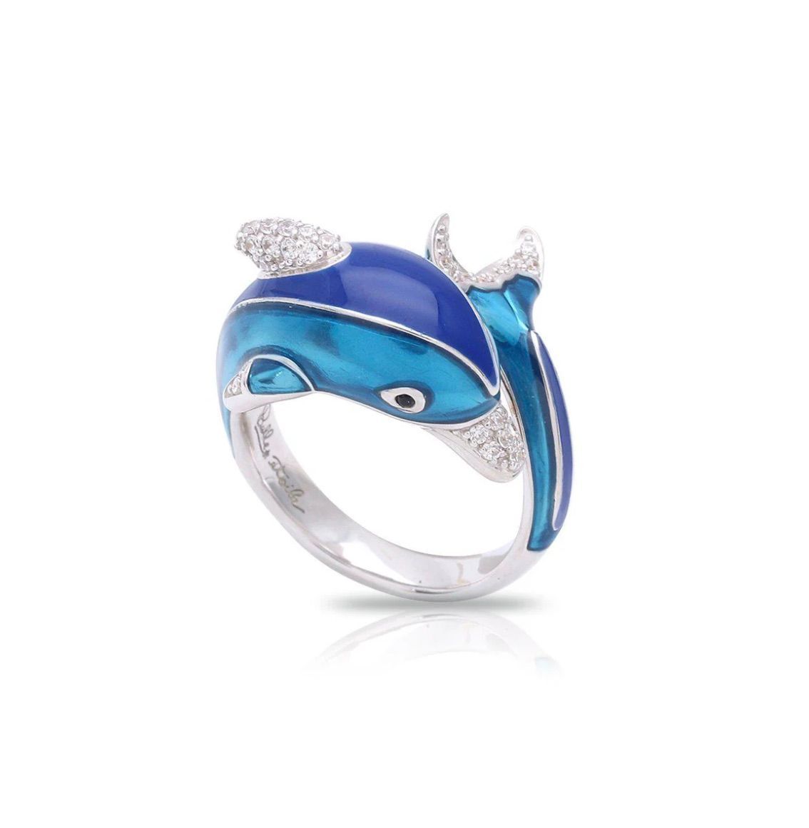 "DAUPHIN" ENAMEL RING