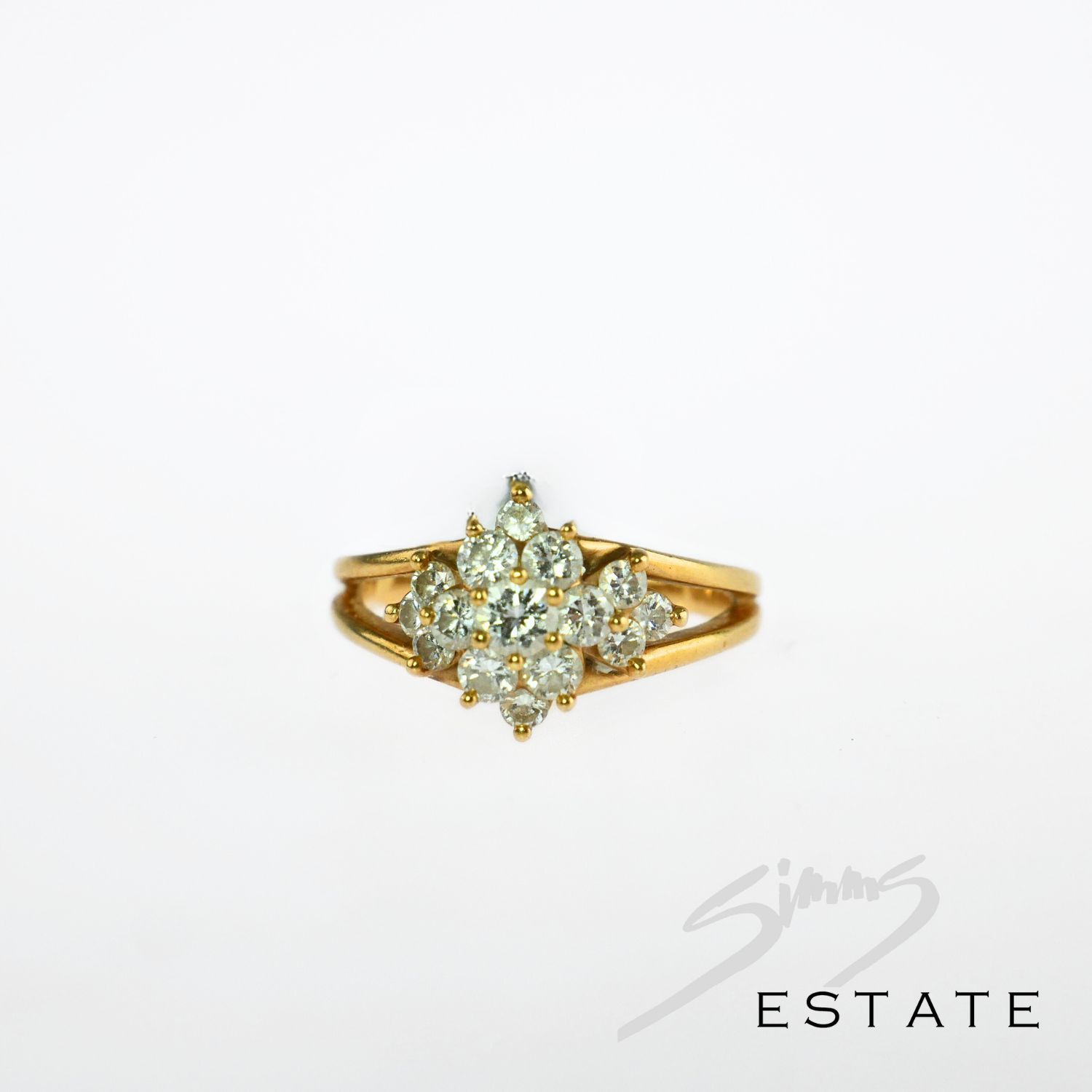 DIAMOND COCKTAIL RING