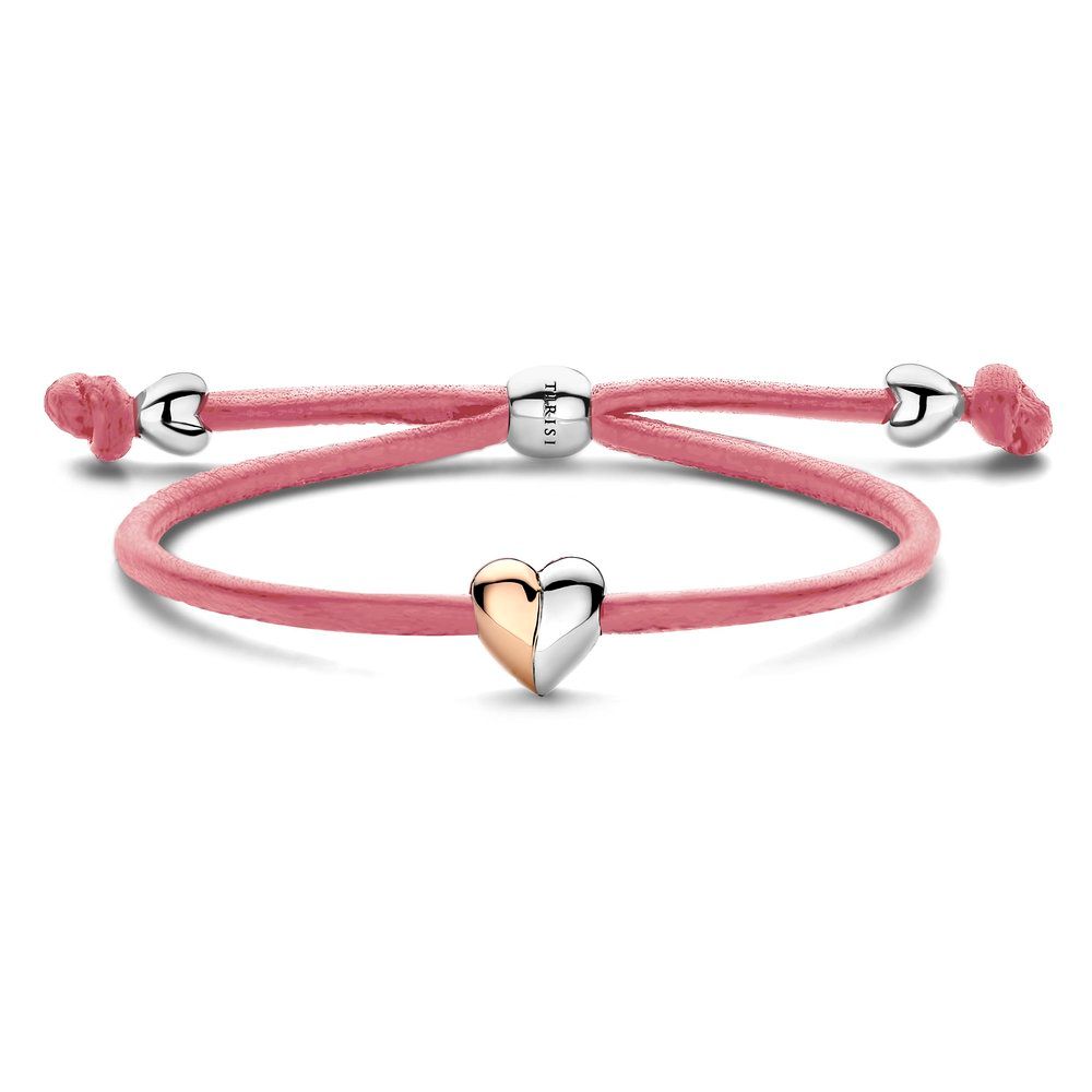 GOLD TWO-TONE HEART BRACELET