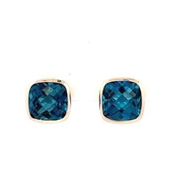 LONDON BLUE TOPAZ EARRINGS