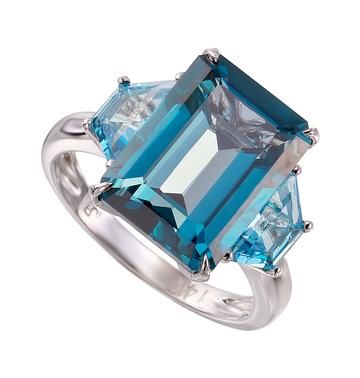 BLUE TOPAZ RING
