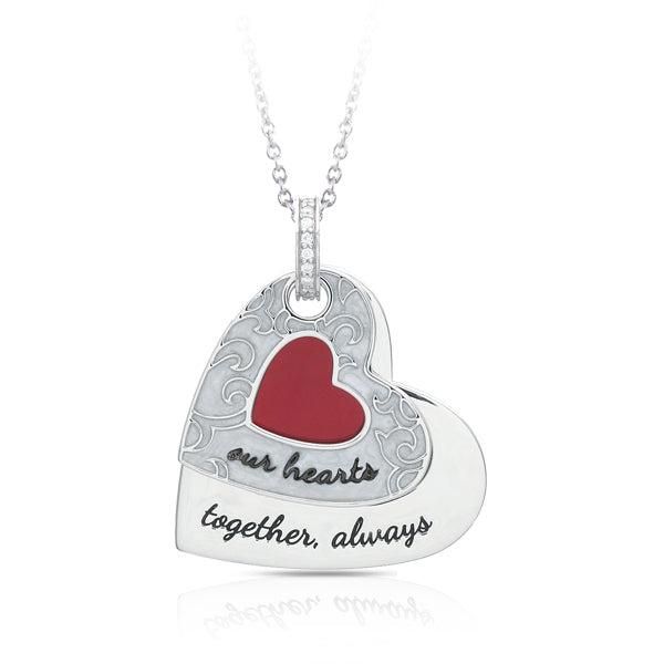 "HEARTS TOGETHER" PENDANT