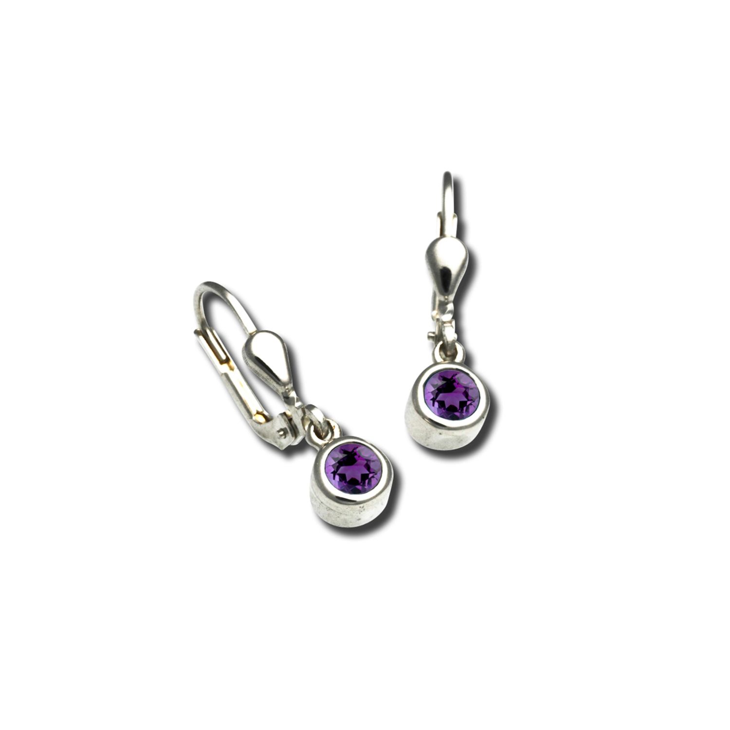 AMETHYST DROP EARRINGS
