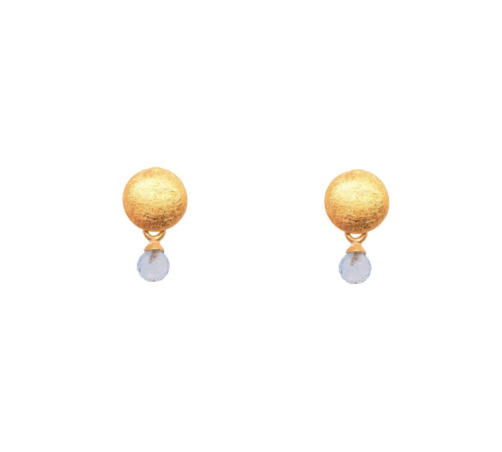 GOLD VERMEIL DROP EARRINGS