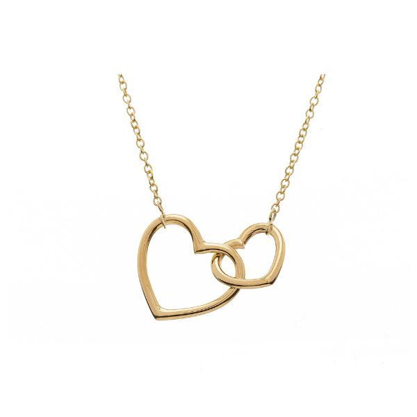 INTERLOCKING HEARTS NECKLACE