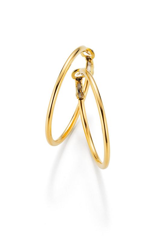 18K GOLD HOOPS 18K GOLD HOOPS