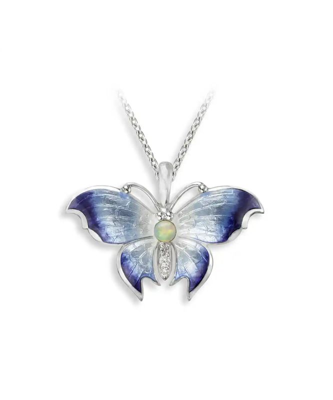 BLUE BUTTERFLY PENDANT