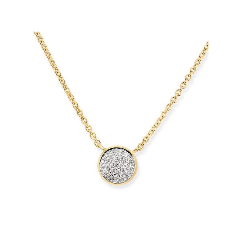 PAVE DIAMOND NECKLACE PAVE DIAMOND NECKLACE