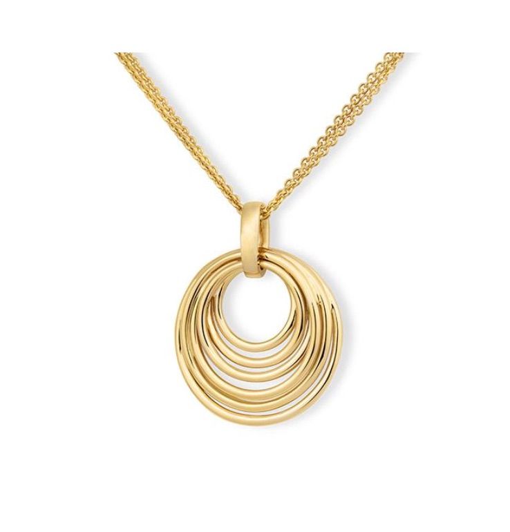 GOLD WIRE PENDANT