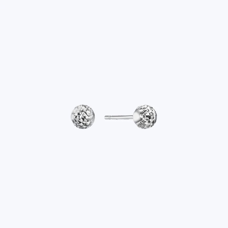 PLATINUM "LUNAR" STUDS - SMALL
