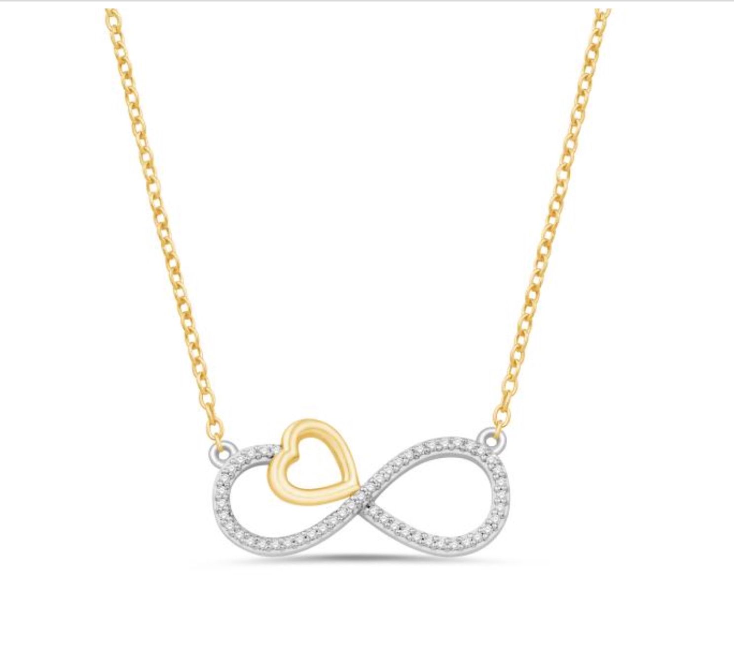 INFINITY HEART PENDANT