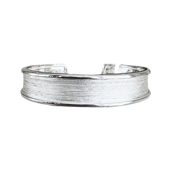 GROOVED STERLING SILVER CUFF GROOVED STERLING SILVER CUFF