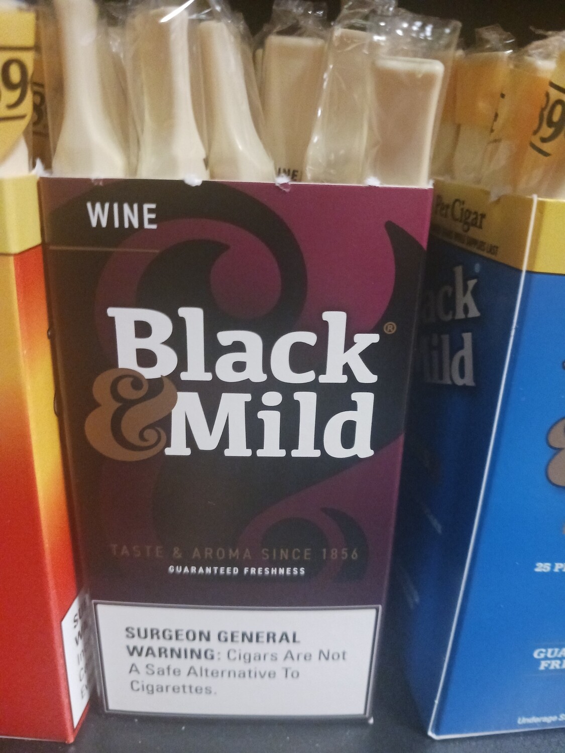 Black &amp; Mild Wine Plastic Tip