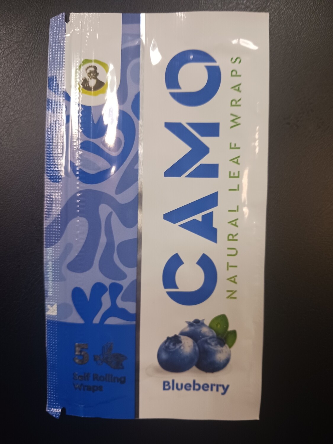 CAMO Leaf Wraps- Blueberry