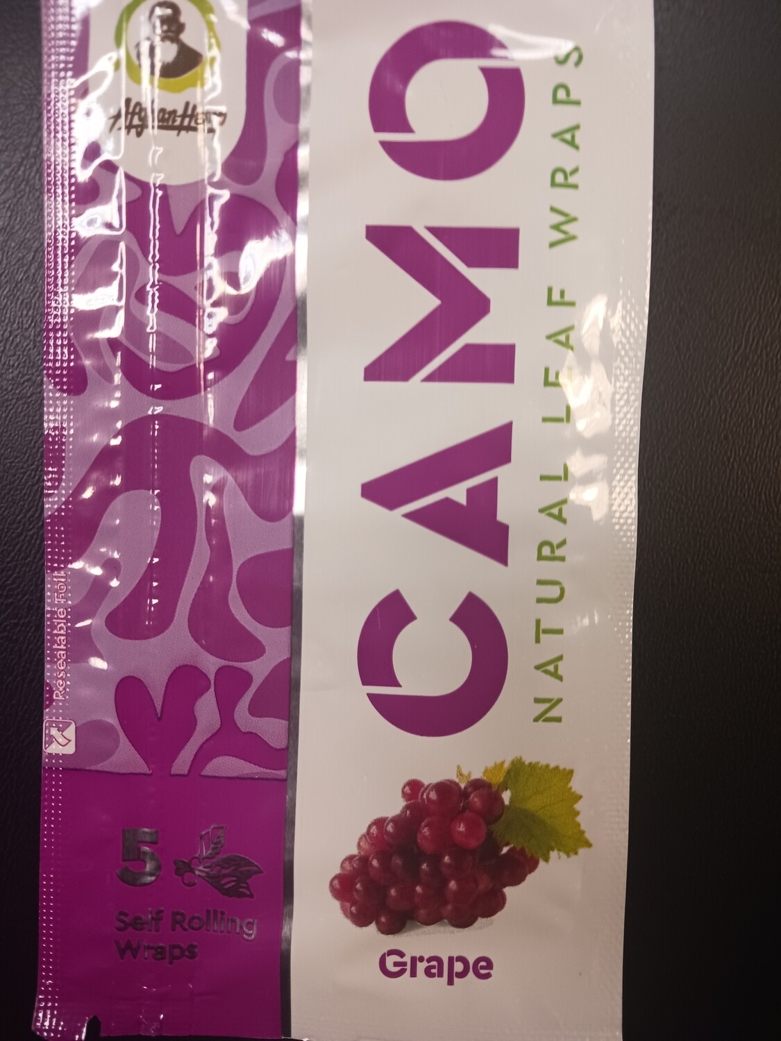 CAMO Leaf Wraps-Grape