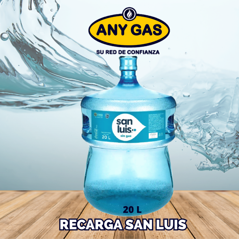 Recarga de agua San Luis
