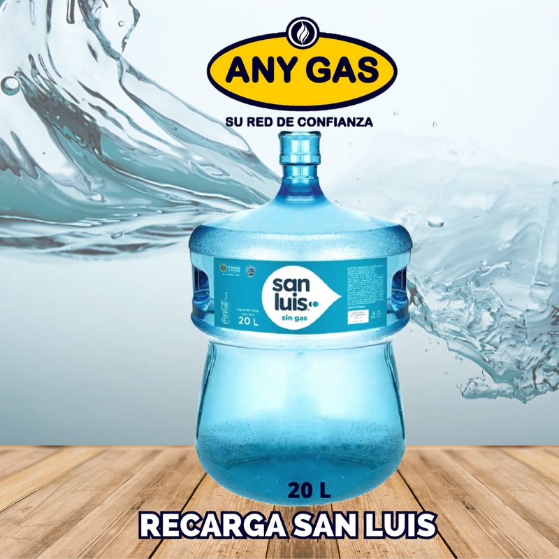 Recarga de agua San Luis