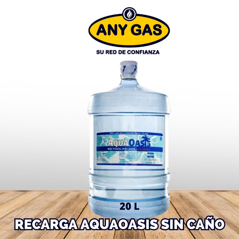 Recarga de agua AquaOasis